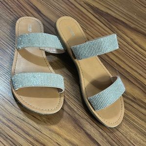 Stewpot Sparkle Glitter Rhinestone Slides